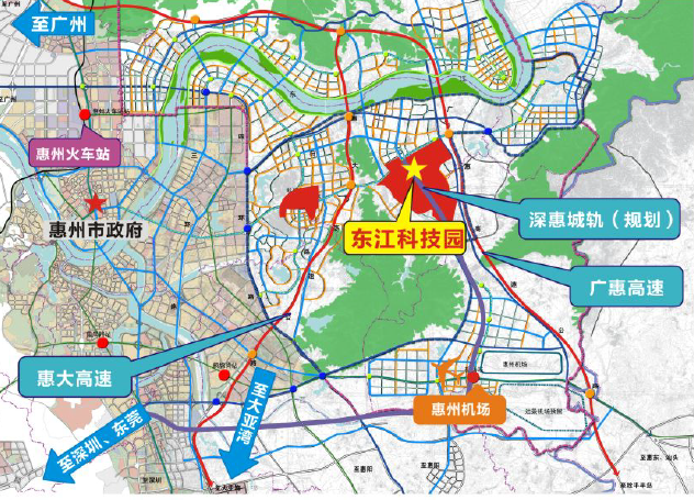 走进惠州东江科技园:立异高地开放工业之花 科技新城撑起仲恺经济脊柱