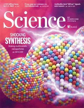 science封面:胡良兵等打开多元素合金纳米颗粒控制制备全新思路