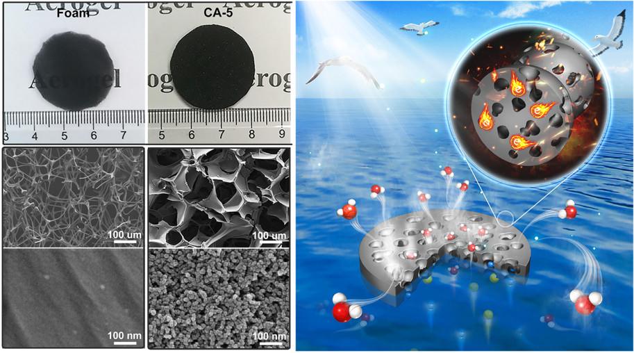 同济大学制备出超黑碳气凝胶 提高光热转化效率