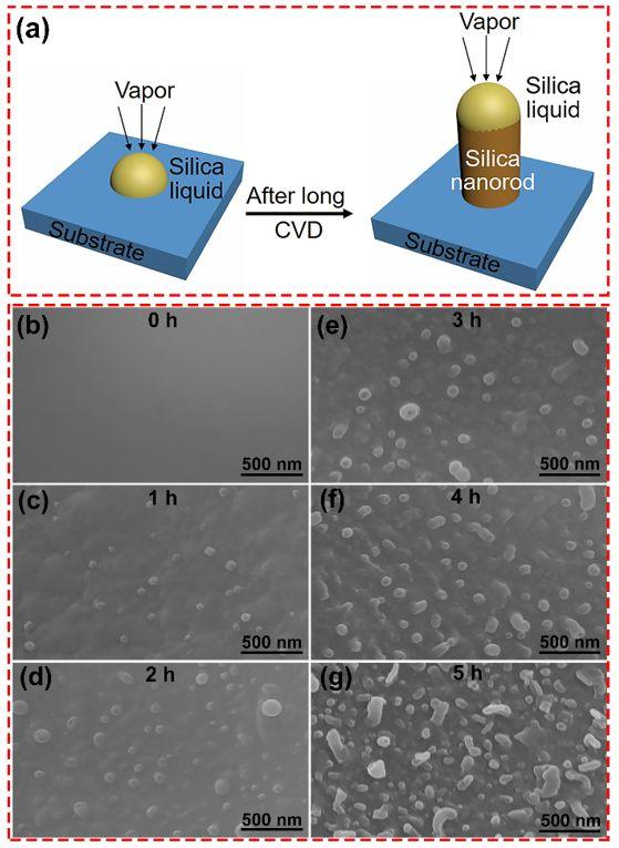 同济大学:mtms作硅源,化学气相沉积法制备疏水性一维纳米氧化硅