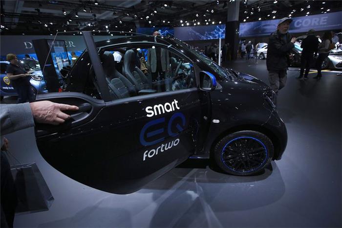 戴姆勒北汽新能源合作,戴姆勒中国生产电动Smart,戴姆勒电动Smart，电动版Smart汽车