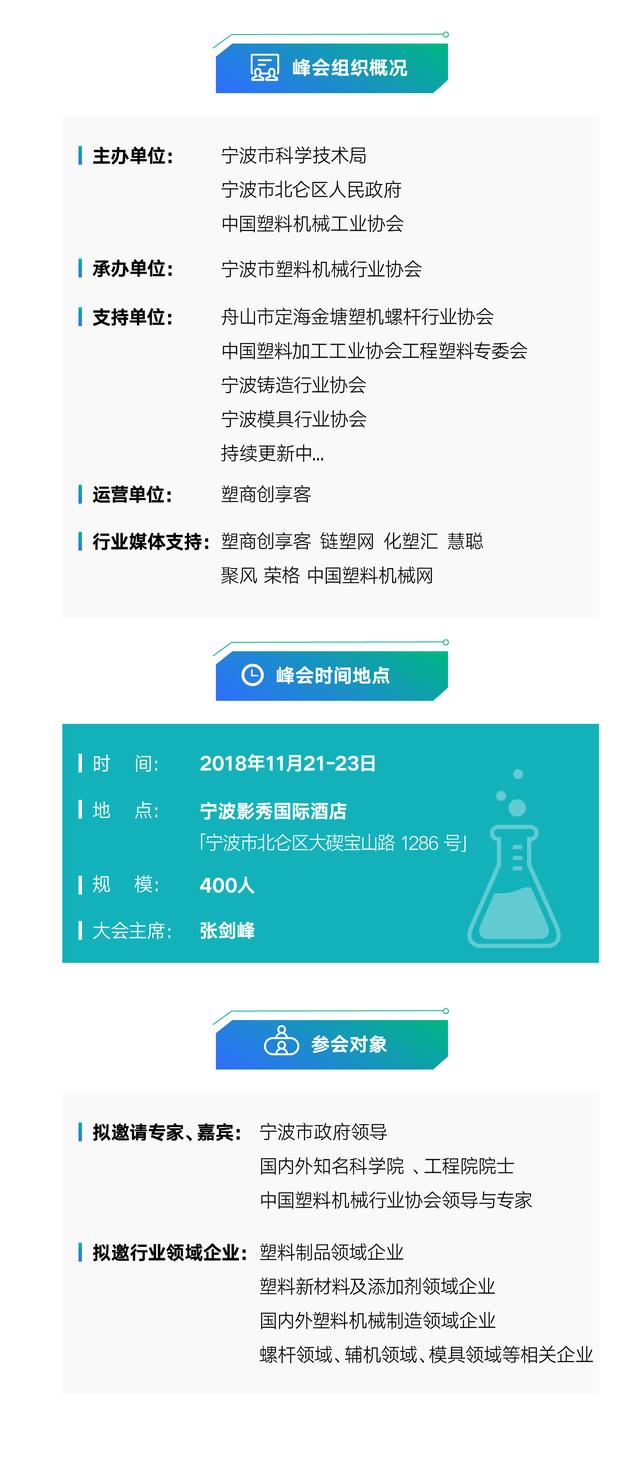 协同发展 共塑未来 2018中国塑机产业发展创新峰会序幕拉开