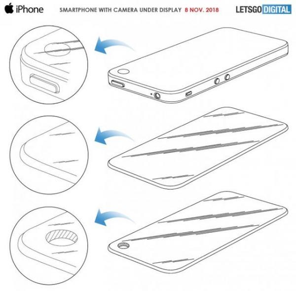 苹果一项新的专利技术曝光，iPhone 要无刘海了