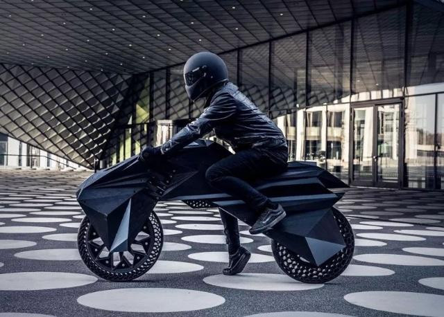 世界首辆3D打印摩托车问世