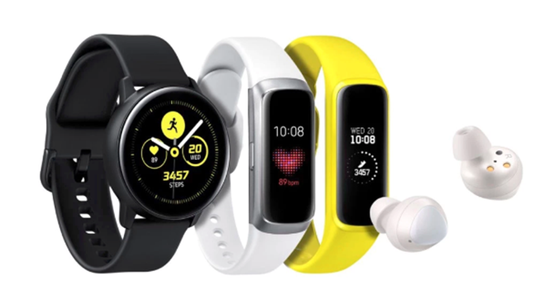 三星官方公布可穿戴设备：Galaxy Watch Active/Fit