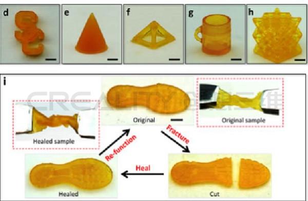 创想三维：可使用自我修复材料的3D打印机